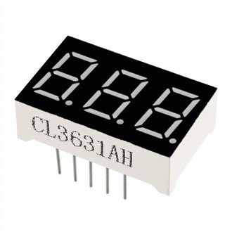 পিনগুলি সাধারণ ক্যাথোড 0.28 '' ডিজিটাল টিউব