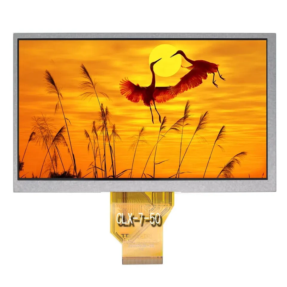 7 ইঞ্চি TFT 800X480 LCD ডিসপ্লে স্ক্রিন মডিউল